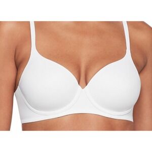 Warners No Side Effects Comfort Wireless T-Shirt Bra RA2231A - White- 3XL NWT